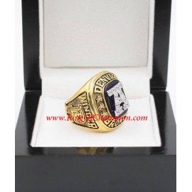 1986 Denver Broncos America Football Conference Championship Ring, Custom Denver Broncos Champions Ring