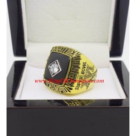 1981 Cincinnati Bengals America Football Conference Championship Ring, Custom Cincinnati Bengals Champions Ring