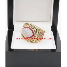 1992 Buffalo Bills America Football Conference Championship Ring, Custom Buffalo Bills Champions Ring