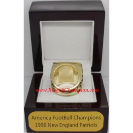 1996 New England Patriots America Football Conference Championship Ring, Custom New England Patriots Champions Ring