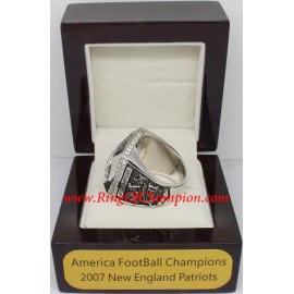 2007 New England Patriots America Football Conference Championship Ring, Custom New England Patriots Champions Ring