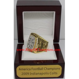 2009 Indianapolis Colts America Football Conference Championship Ring, Custom Indianapolis Colts Champions Ring