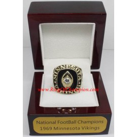 1969 Minnesota Vikings National Football Conference Championship Ring, Custom Minnesota Vikings Champions Ring