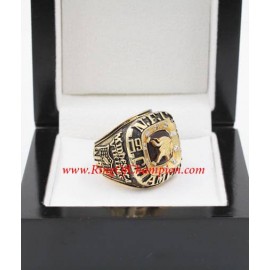 1974 Minnesota Vikings National Football Conference Championship Ring, Custom Minnesota Vikings Champions Ring