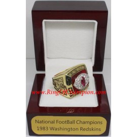 1983 Washington Redskins National Football Conference Championship Ring, Custom Washington Redskins Champions Ring