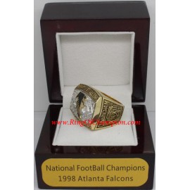 1998 Atlanta Falcons National Football Conference Championship Ring, Custom Atlanta Falcons Champions Ring