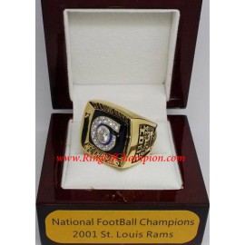 2001 St. Louis Rams National Football Conference Championship Ring, Custom St. Louis Rams Champions Ring