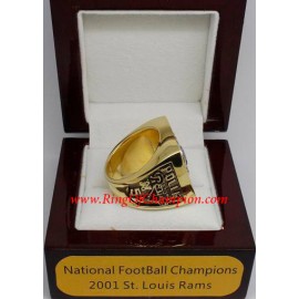 2001 St. Louis Rams National Football Conference Championship Ring, Custom St. Louis Rams Champions Ring