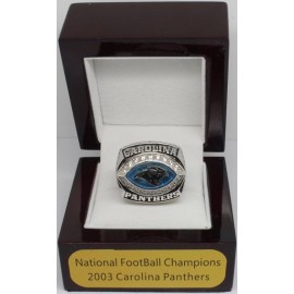 2003 Carolina Panthers National Football Conference Championship Ring, Custom Carolina Panthers Champions Ring