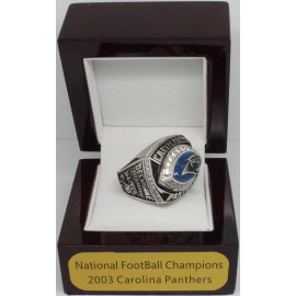 2003 Carolina Panthers National Football Conference Championship Ring, Custom Carolina Panthers Champions Ring