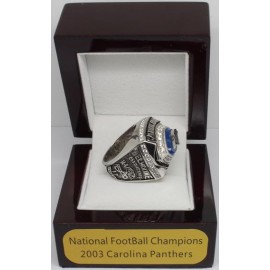 2003 Carolina Panthers National Football Conference Championship Ring, Custom Carolina Panthers Champions Ring