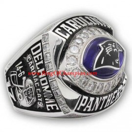 2003 Carolina Panthers National Football Conference Championship Ring (Stone Version)