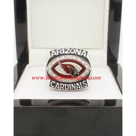 2008 Arizona Cardinals National Football Conference Championship Ring, Custom Arizona Cardinals Champions Ring