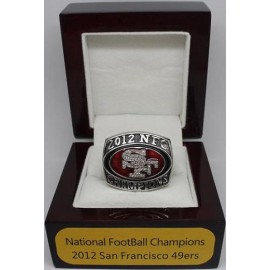 2012 San Francisco 49ers National Football Conference Championship Ring, Custom San Francisco 49ers Champions Ring