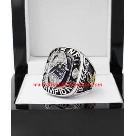 2015 Carolina Panthers National Football Conference Championship Ring, Custom Carolina Panthers Champions Ring