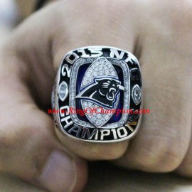 2015 Carolina Panthers National Football Conference Championship Ring, Custom Carolina Panthers Champions Ring