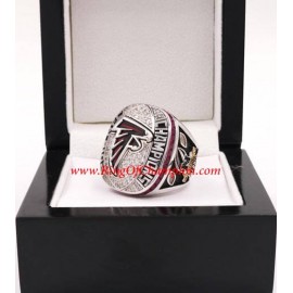 2016 Atlanta Falcons NFC Men's Football Replica Championship Ring, Custom Atlanta Falcons Champions Ring