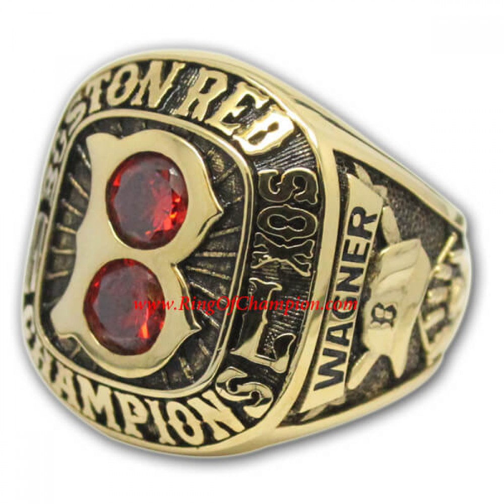 1967 Boston Red Sox America League Baseball Championship Ring, Custom Boston Red Sox Champions Ring