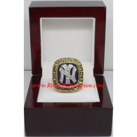 1976 New York Yankees America League Baseball Championship Ring, Custom New York Yankees Champions Ring