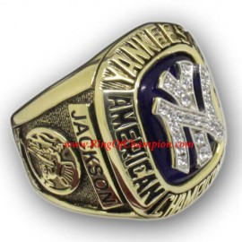 1981 New York Yankees America League Baseball Championship Ring, Custom New York Yankees Champions Ring