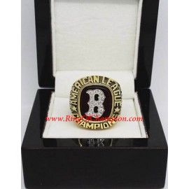 1986 Boston Red Sox National League Baseball Championship Ring, Custom Boston Red Sox Champions Ring