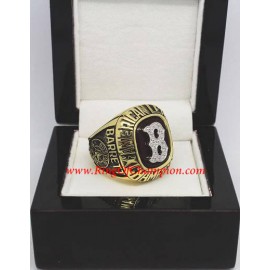 1986 Boston Red Sox National League Baseball Championship Ring, Custom Boston Red Sox Champions Ring