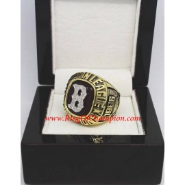 1986 Boston Red Sox National League Baseball Championship Ring, Custom Boston Red Sox Champions Ring