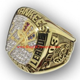 2003 New York Yankees America League Baseball Championship Ring, Custom New York Yankees Champions Ring