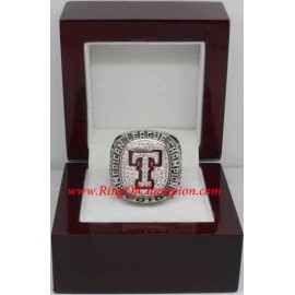 2010 Texas Rangers America League Baseball Championship Ring, Custom Texas Rangers Champions Ring