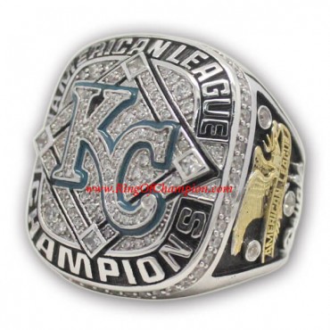 2014 Kansas City Royals America League Championship Ring, Custom  Kansas City Royals Champions Ring