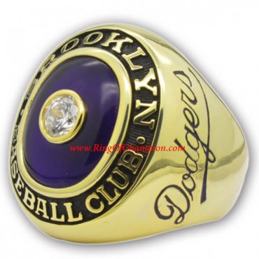 1947 Brooklyn Dodgers National League Baseball Championship Ring, Custom Brooklyn Dodgers Champions Ring