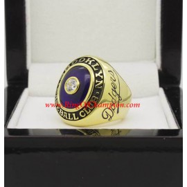 1947 Brooklyn Dodgers National League Baseball Championship Ring, Custom Brooklyn Dodgers Champions Ring