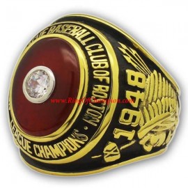 1948 Boston Braves National League Men's Baseball Championship Ring, Custom Boston Braves Champions Ring