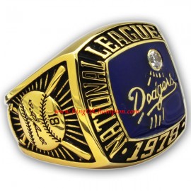 1978 Los Angeles Dodgers National League Baseball Championship Ring, Custom Los Angeles Dodgers Ring