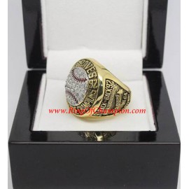 1992 Atlanta Braves National League Baseball Championship Ring, Custom Atlanta Braves Champions Ring