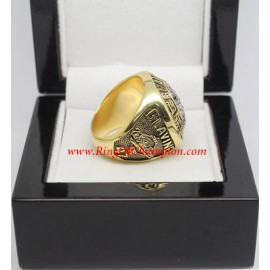 1992 Atlanta Braves National League Baseball Championship Ring, Custom Atlanta Braves Champions Ring