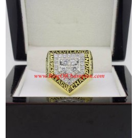 1997 Cleveland Indians National League Baseball Championship Ring, Custom Cleveland Indians Champions Ring