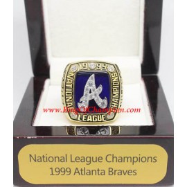 1999 Atlanta Braves National League Baseball Championship Ring, Custom Atlanta BravesChampions Ring