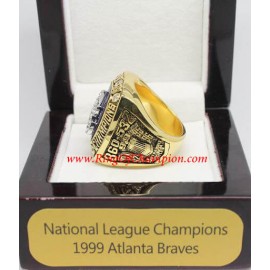 1999 Atlanta Braves National League Baseball Championship Ring, Custom Atlanta BravesChampions Ring