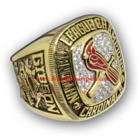 2004 St. Louis Cardinals National League Baseball Championship Ring, Custom St. Louis Cardinals Champions Ring