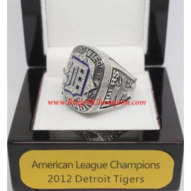 2012 Detroit Tigers American League Baseball Championship Ring, Custom Detroit Tigers Champions Ring