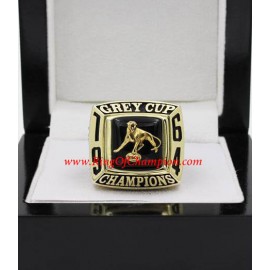 1964 BC Lions The 52th Grey Cup Championship Ring, Custom BC Lions Champions Ring