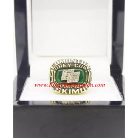 1978 Edmonton Eskimos The 66th Grey Cup Championship Ring, Custom Edmonton Eskimos Champions Ring