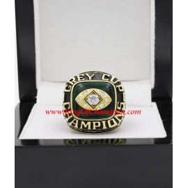 1979 Edmonton Eskimos The 67th Grey Cup Championship Ring, Custom Edmonton Eskimos Champions Ring