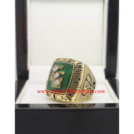 1980 Edmonton Eskimos the 68th Grey Cup Men's Football Championship Ring, Custom Edmonton Eskimo Champions Ring