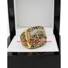 1999 Hamilton Tiger-Cats The 87th Grey Cup Championship Ring, Custom Hamilton Tiger-Cats Champions Ring