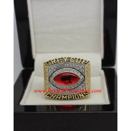 2001 Calgary Stampeders The 89th Grey Cup Championship Ring, Custom Calgary Stampeders Champions Ring