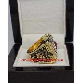 2001 Calgary Stampeders The 89th Grey Cup Championship Ring, Custom Calgary Stampeders Champions Ring