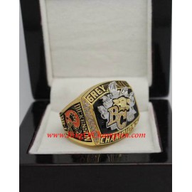 2006 BC Lions The 94th Grey Cup Championship Ring, Custom BC Lions Champions Ring