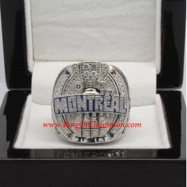 2009 Montreal Alouettes The 97th Grey Cup Championship Ring, Custom Montreal Alouettes Champions Ring